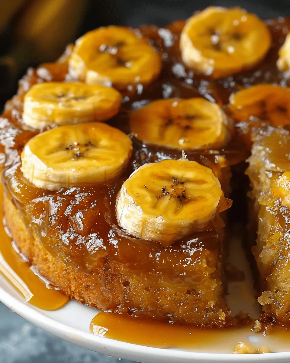Banana Upside Down Cake