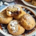 Air Fryer Fried Marshmallow Cookies