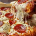 Pepperoni Pizza Mozzarella Sticks