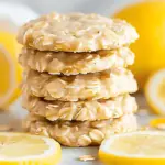Lemon Oatmeal No-Bake Cookies