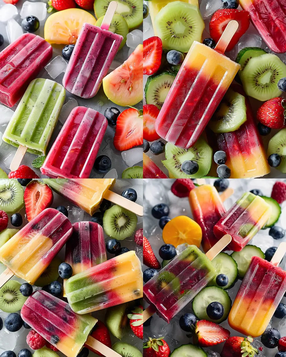 Homemade Fruit Popsicles