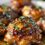 Maple Glazed Chicken Thighs Recipe