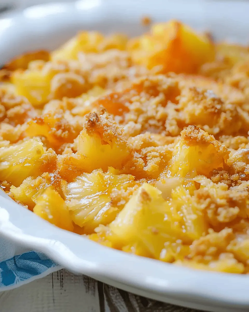 Pineapple Casserole