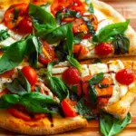 Grilled Caprese Salad Pizza