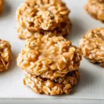 Peanut Butter No Bake Oatmeal Cookies