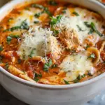 Tasty Crockpot Chicken Parmesan Soup Recipe