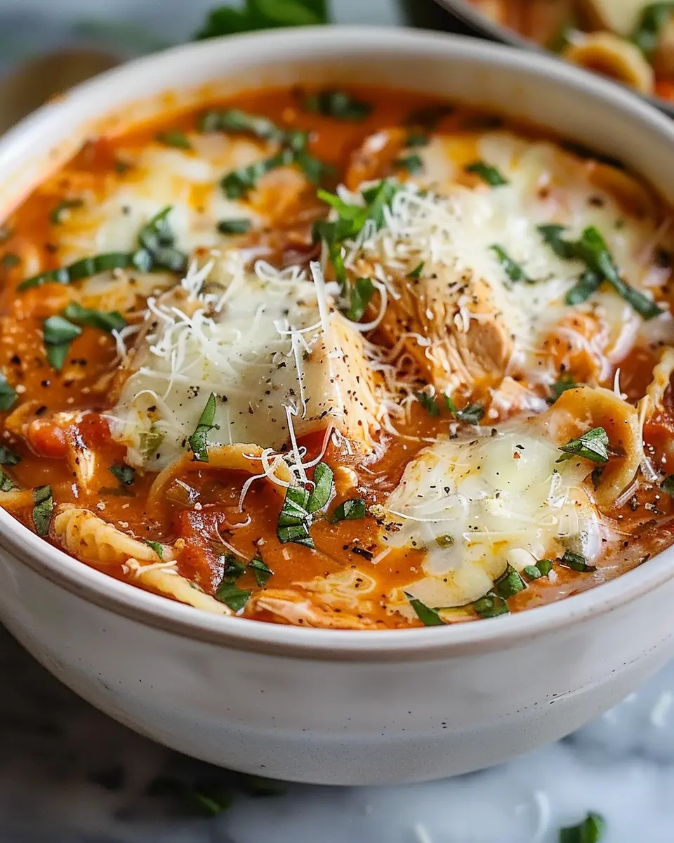Tasty Crockpot Chicken Parmesan Soup Recipe for a Cozy Dinner