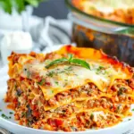 Easy Air Fryer Lasagna