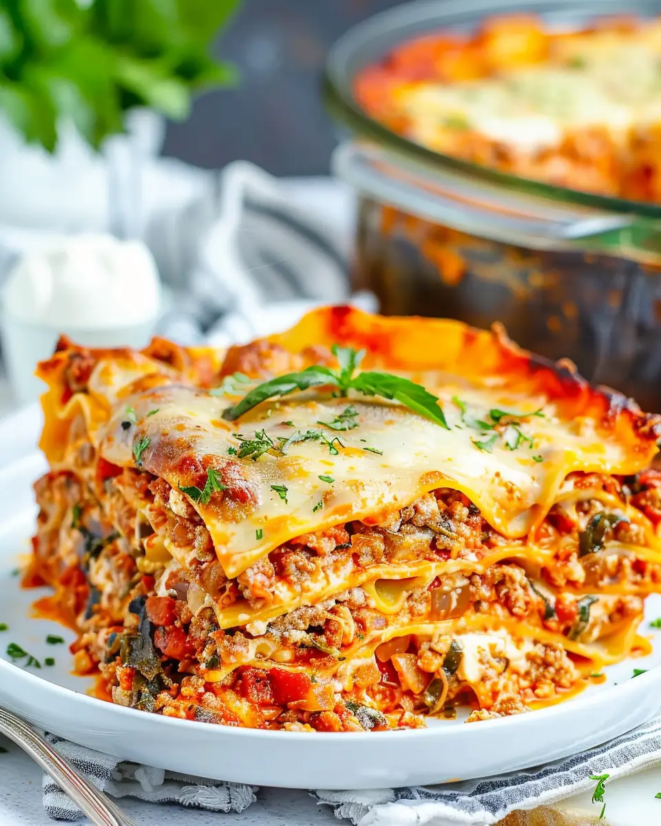 Easy Air Fryer Lasagna: A Delicious Twist with Turkey Bacon