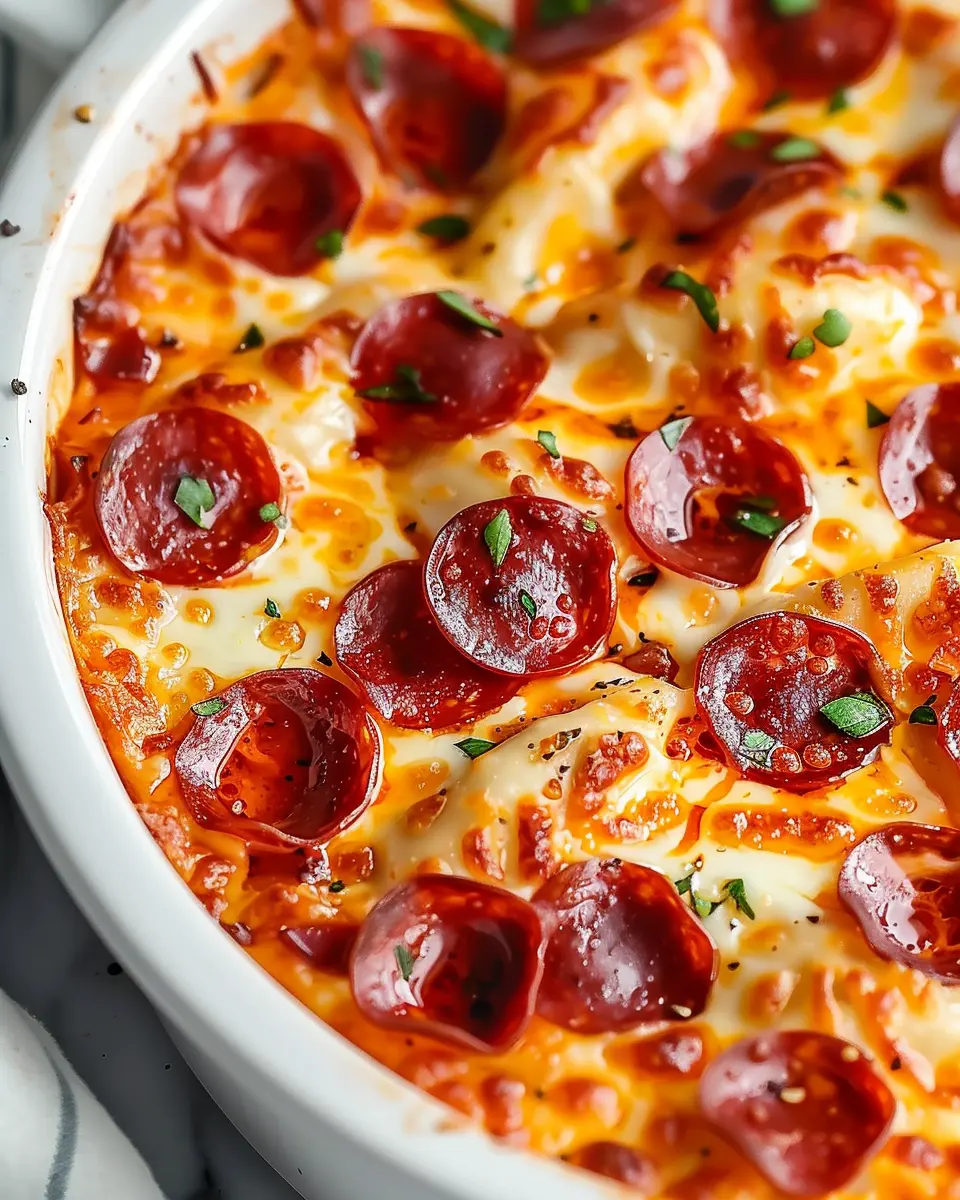 Pepperoni Pierogy Pizza Casserole: An Easy Family Favorite