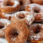 Air Fryer Gingerbread Donuts