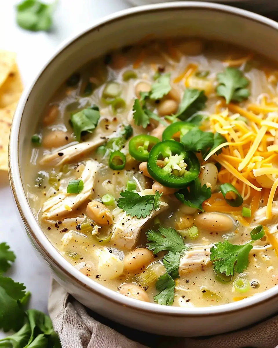 White Chicken Chili Recipe: Easy and Hearty Comfort Food Twist