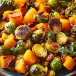 Roasted Brussels Sprouts And Butternut Squash