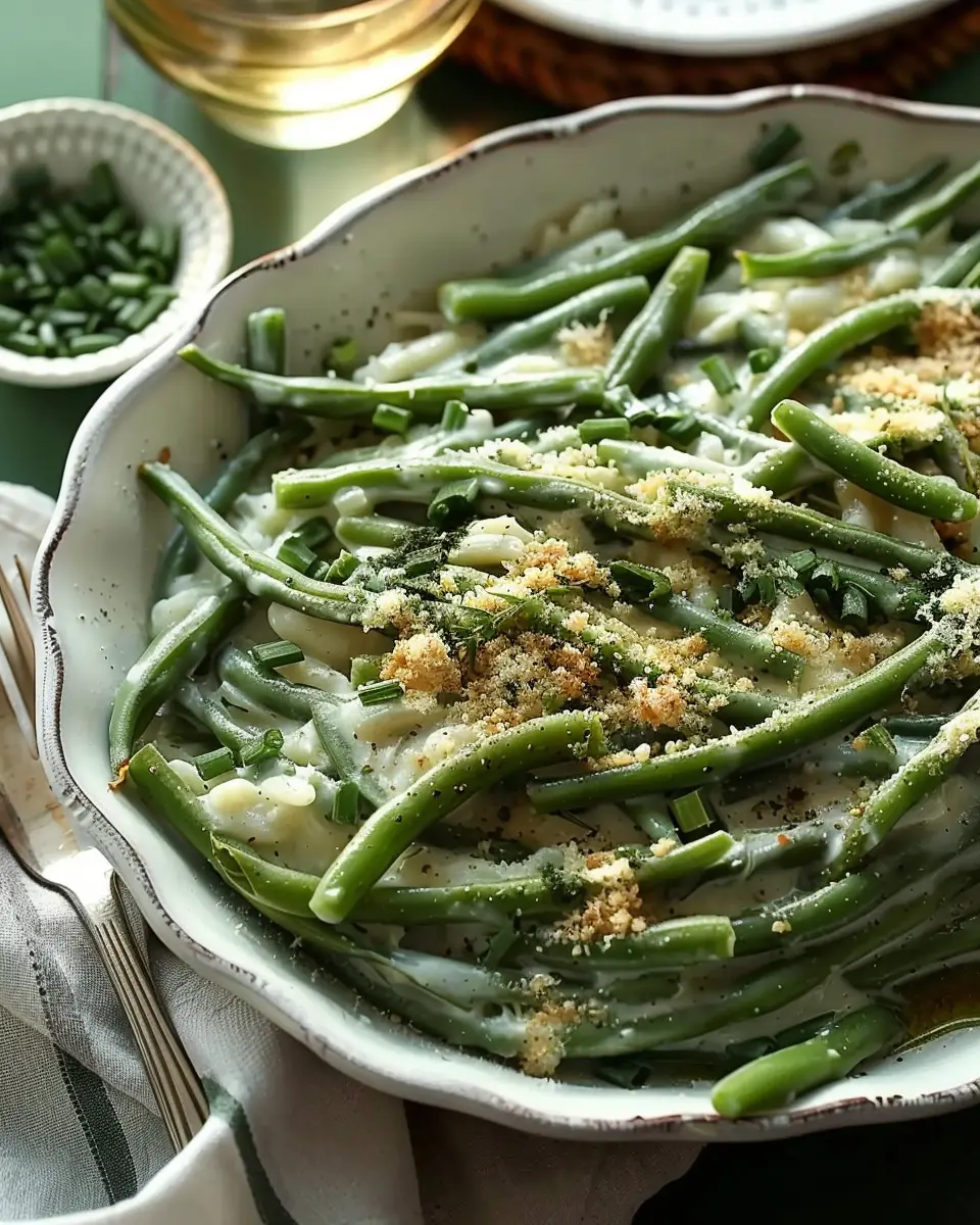 Creamed String Beans