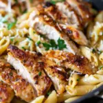 Easy Garlic Parmesan Chicken Pasta