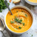 Carrot and Celery Root Soup