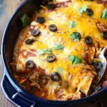 Slow Cooker Chicken Enchiladas