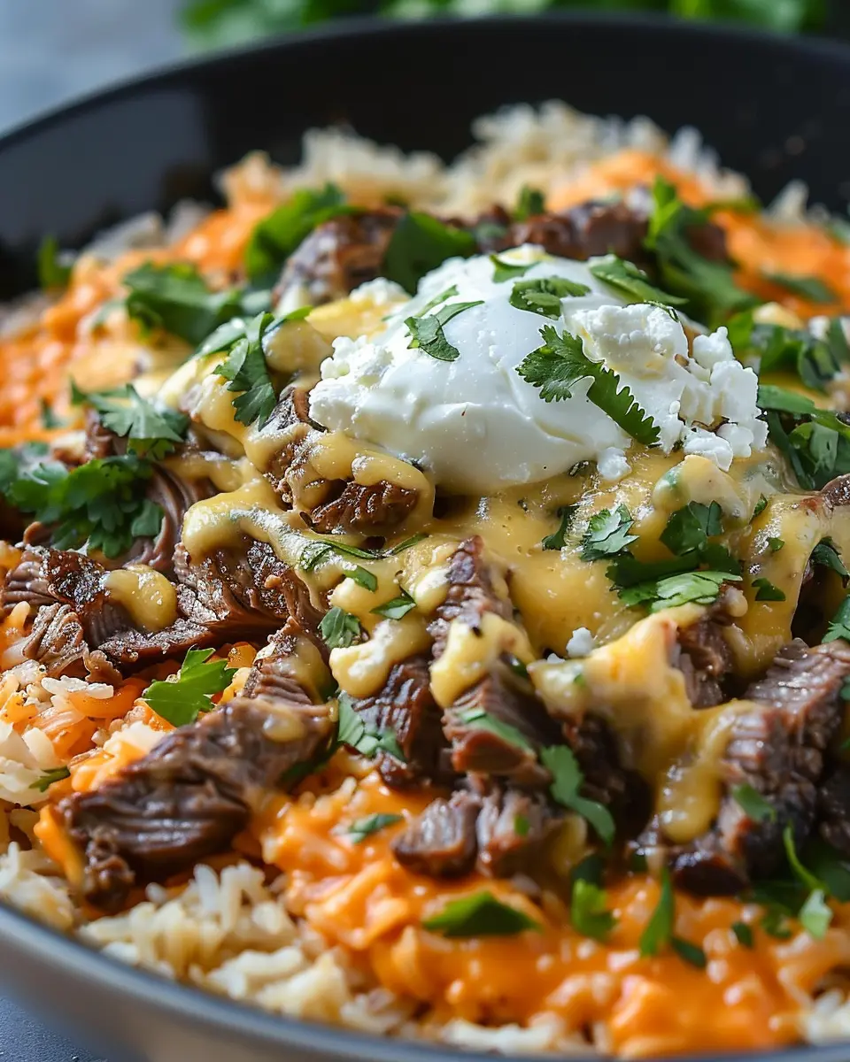 Steak Queso Rice: Indulgent Comfort Food You’ll Love