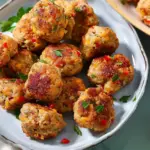 Pimiento Cheese Sausage Balls