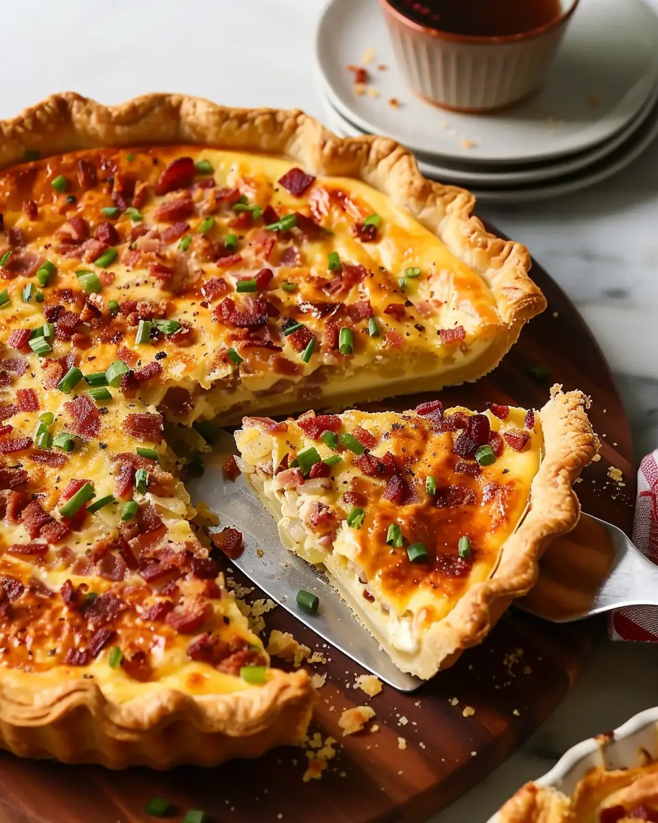 Quiche Lorraine For A Crowd