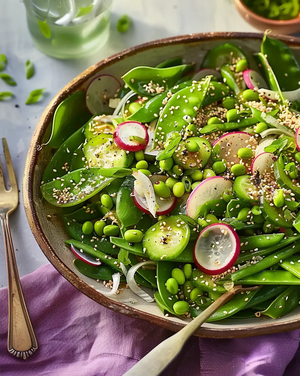 Sugar Snap Pea Salad