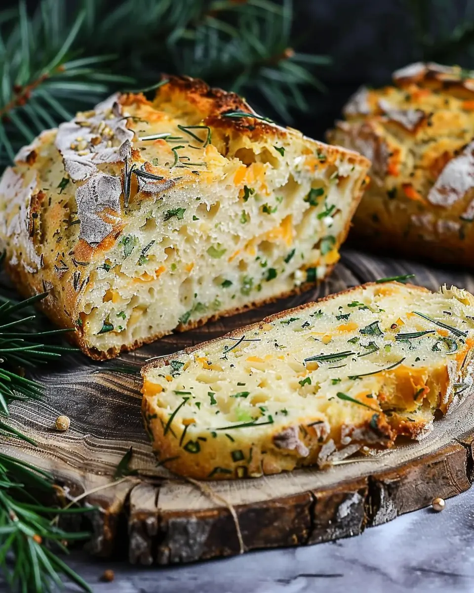 Cheddar and Herb Soda Bread