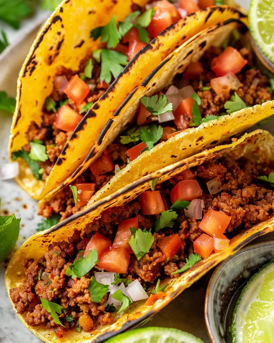 Crispy Baked Ground Beef Tacos: The Best Homemade Delight