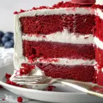 Red Velvet Ice Cream Cake