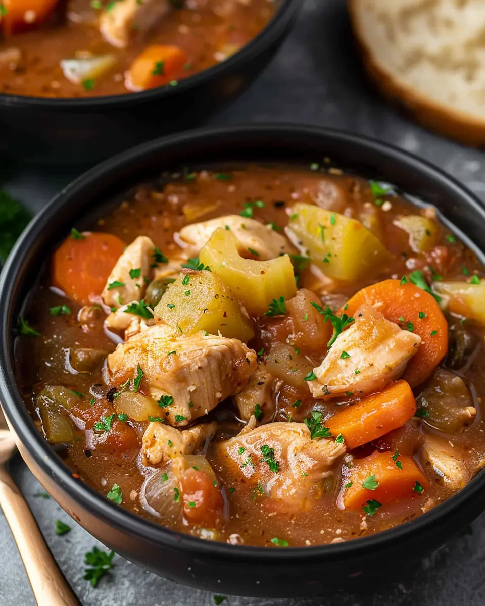 Slow Cooker Chicken Stew Recipe: Easy Comfort Food Delight