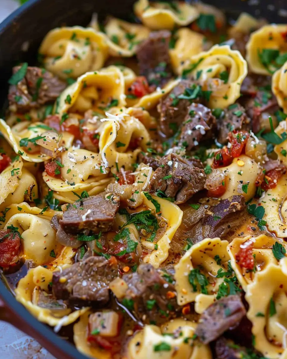 Garlic Steak Tortellini: The Juicy Comfort Meal You’ll Love