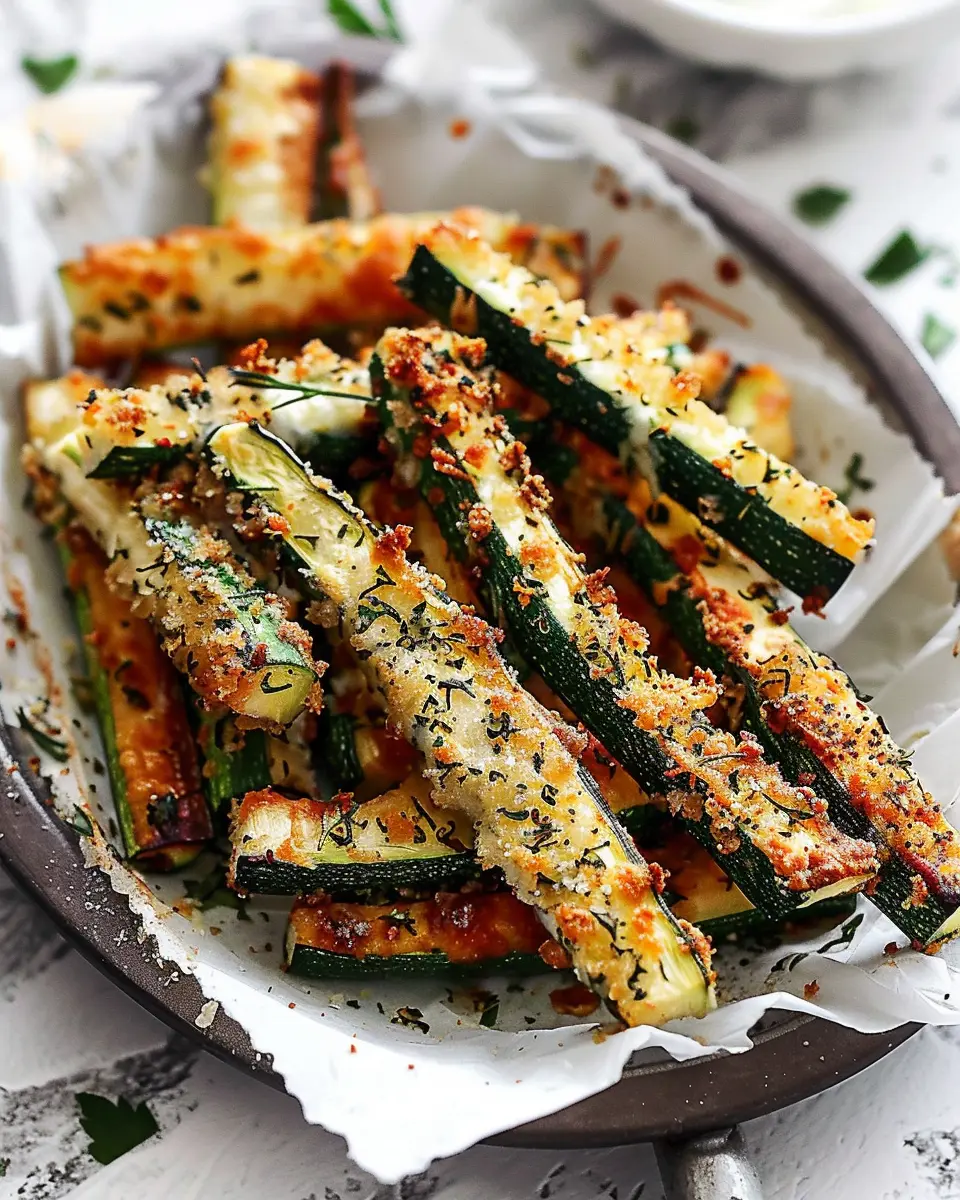 Baked Zucchini Fries: The Easy &amp; Guilt-Free Snack Delight