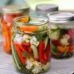 Easy Refrigerator Pickled Vegetables