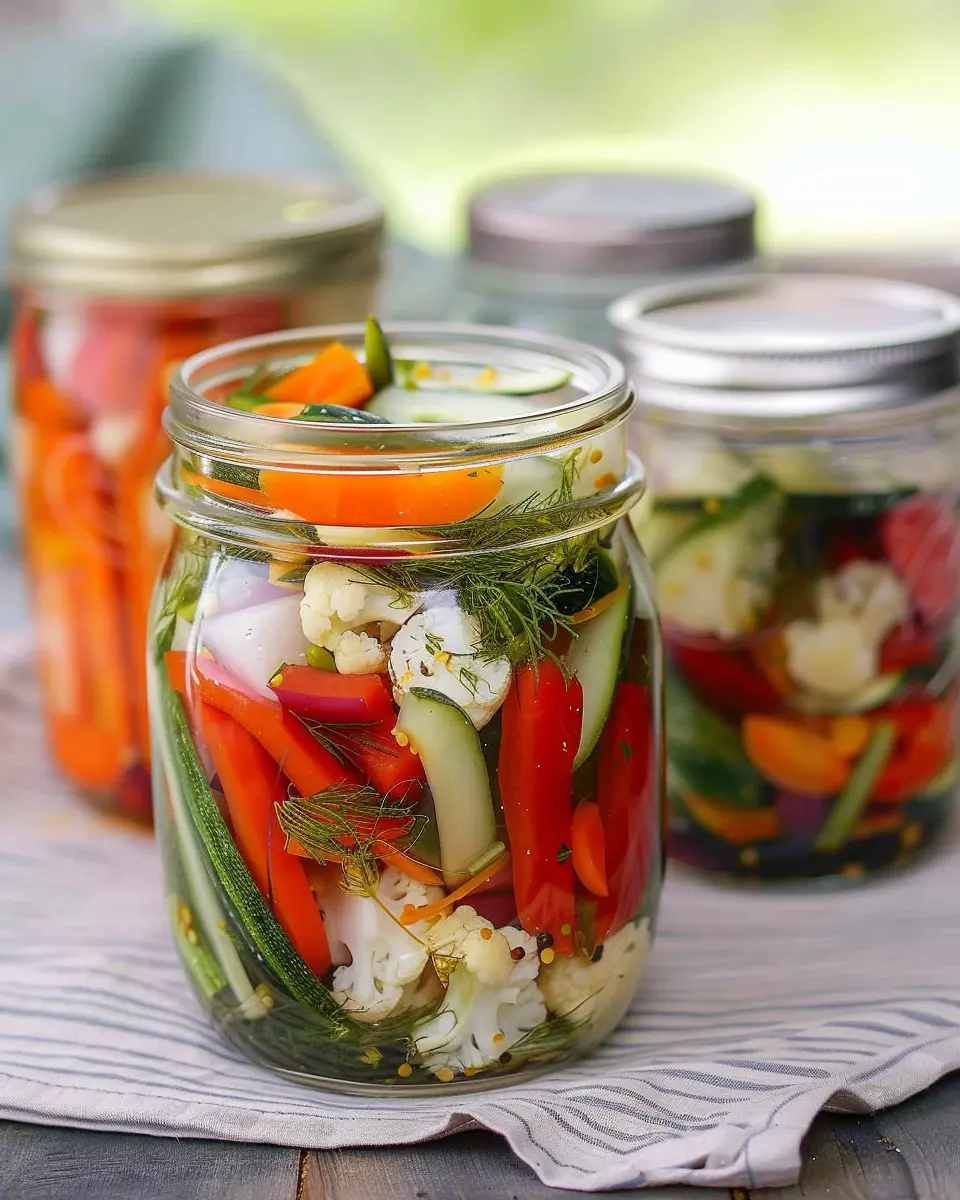 Easy Refrigerator Pickled Vegetables: A Deliciously Simple Recipe