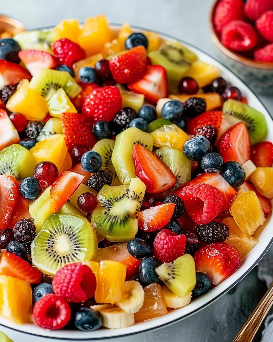 15-Minute Breakfast Fruit Salad Recipe
