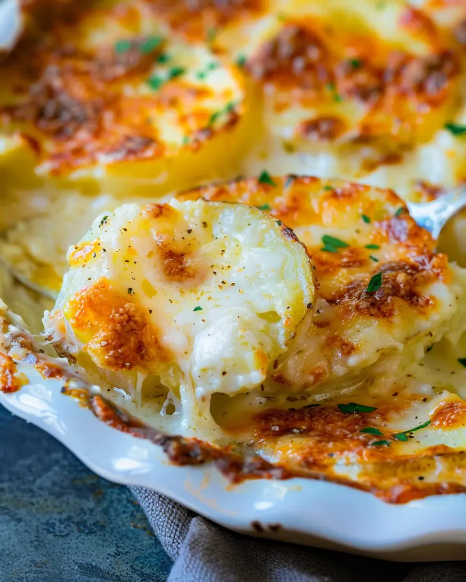 Copycat Ruth's Chris Potatoes au Gratin