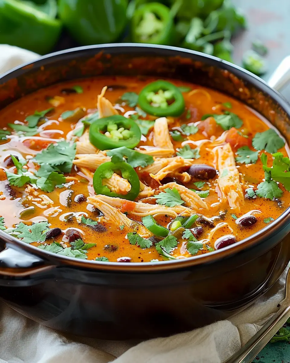 Chicken Enchilada Soup