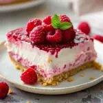 No Bake Raspberry Cheesecake