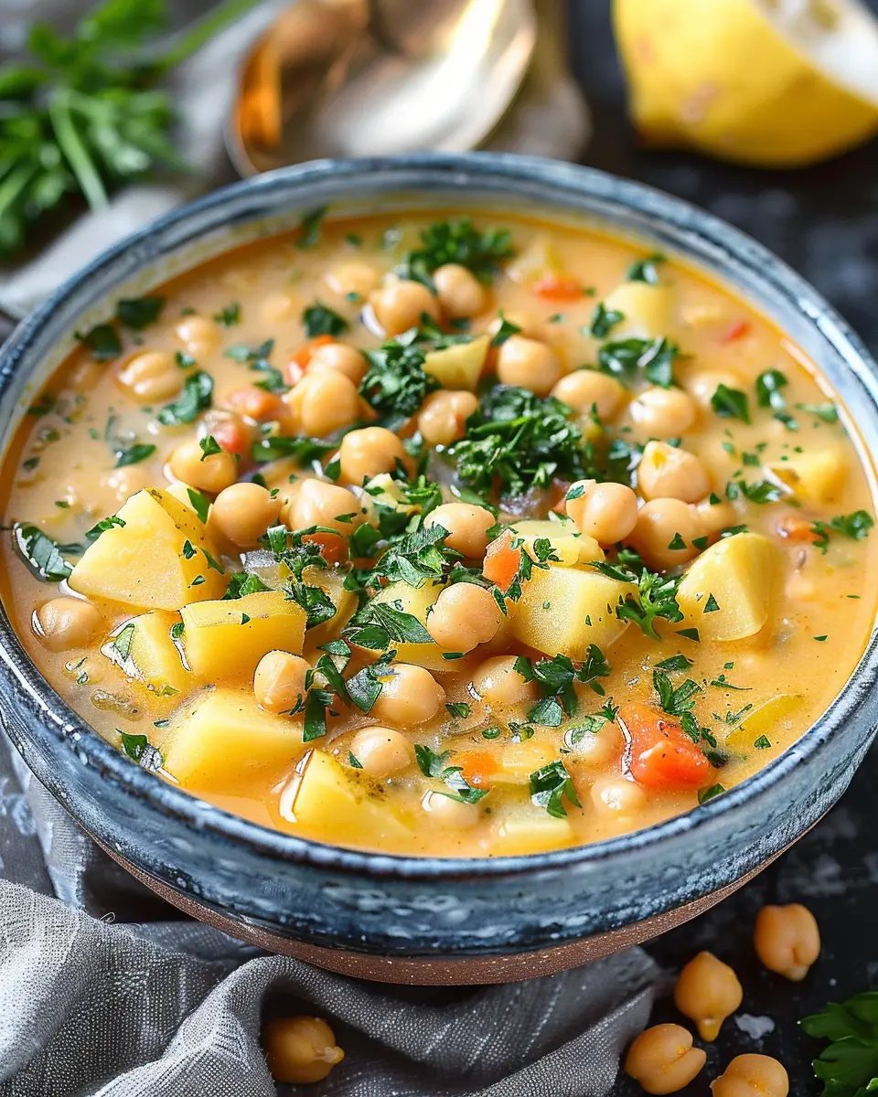 Chickpea Potato Soup