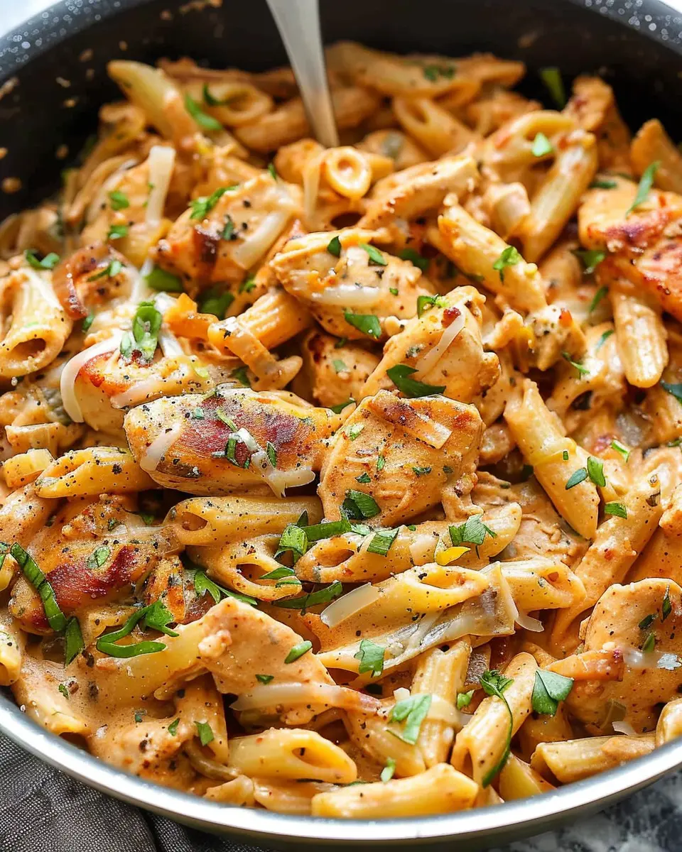 One Pot Creamy Cajun Chicken Pasta: Easy Comfort Food Delight