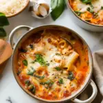 Easy Creamy Lasagna Soup