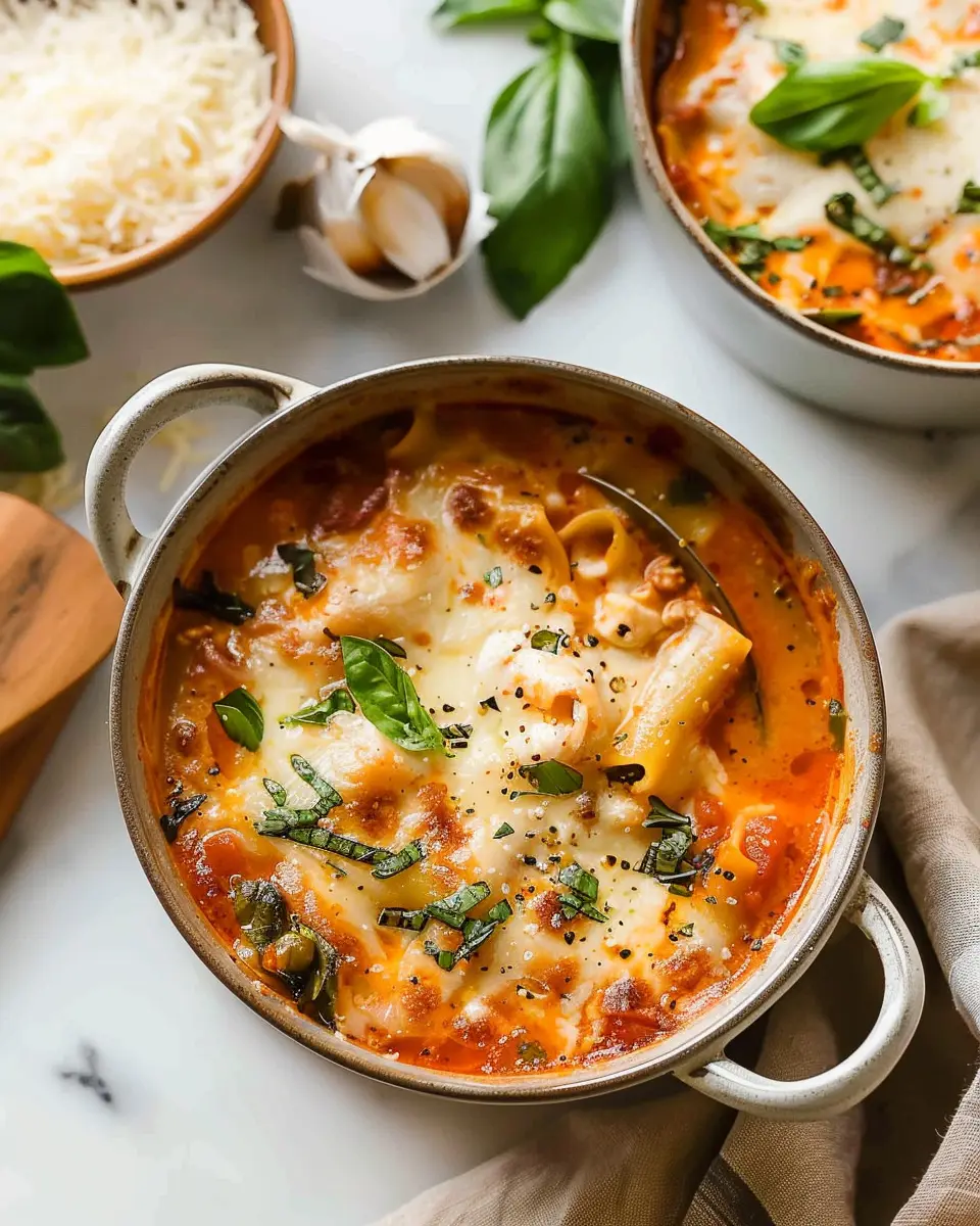 Easy Creamy Lasagna Soup: Indulge in a Cozy Homemade Delight