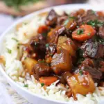 Saucy Beef and Vegetable Casserole