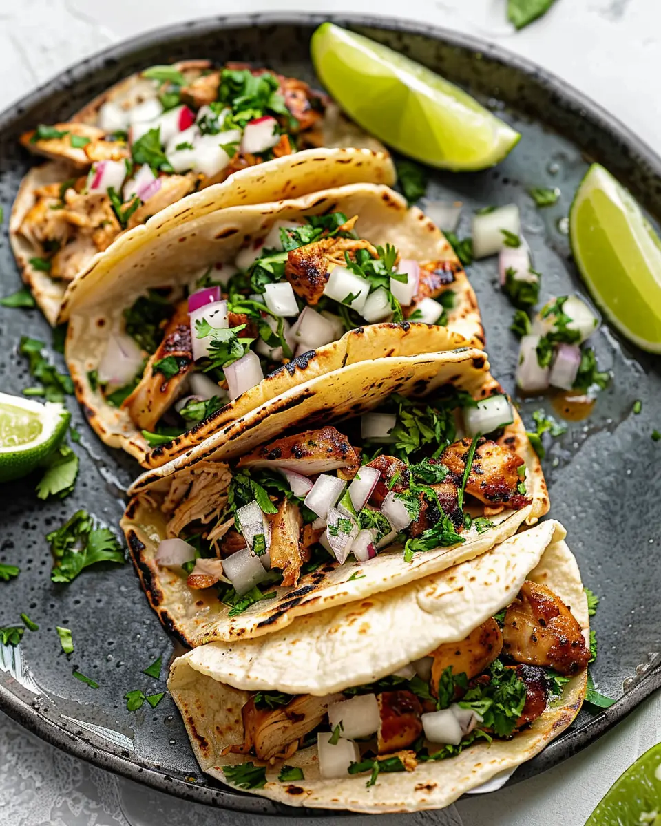 Chicken Street Tacos: Juicy Recipes for Homemade Goodness