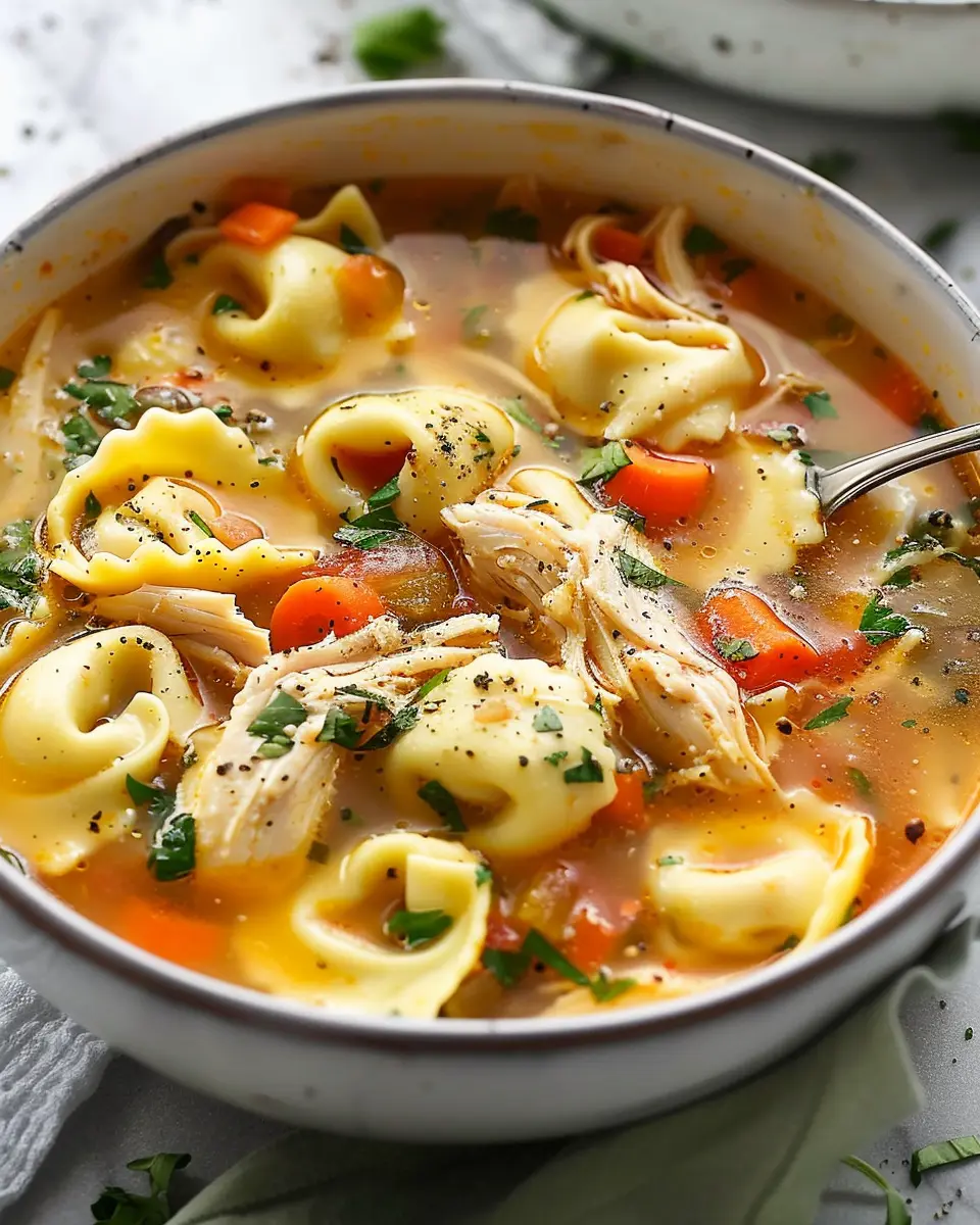 Chicken Tortellini Soup: A Cozy, Comforting Dinner Delight