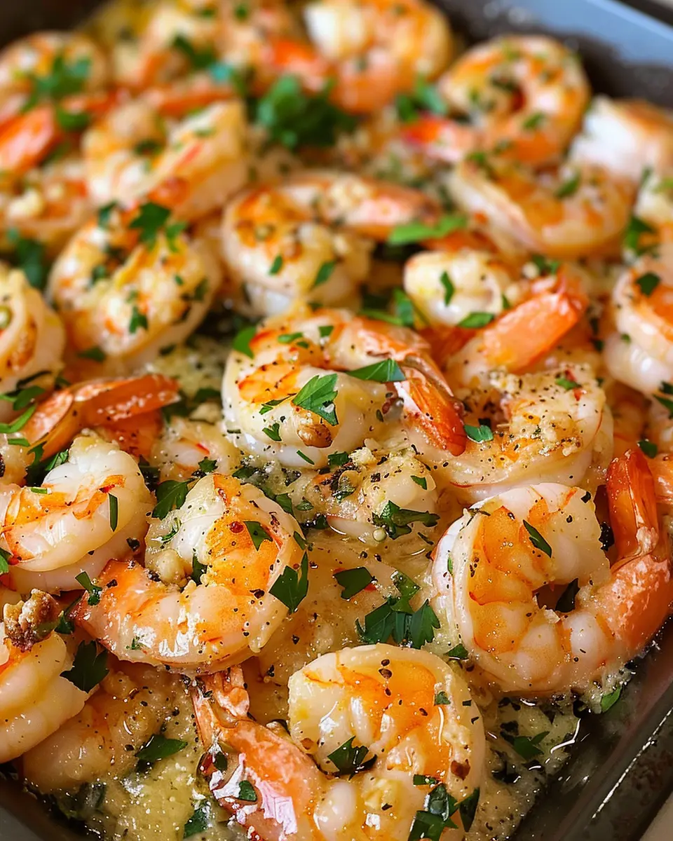 Garlic Parmesan Roasted Shrimp