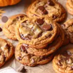 Brown Butter Pumpkin Chocolate Chip Cookies