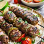 Beef Kafta Kebabs