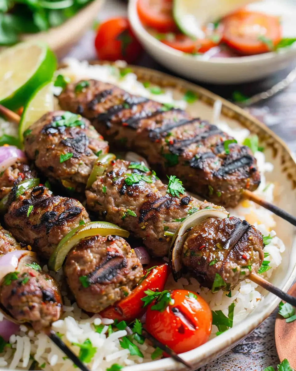 Beef Kafta Kebabs: Deliciously Juicy for Your Next Grill Night