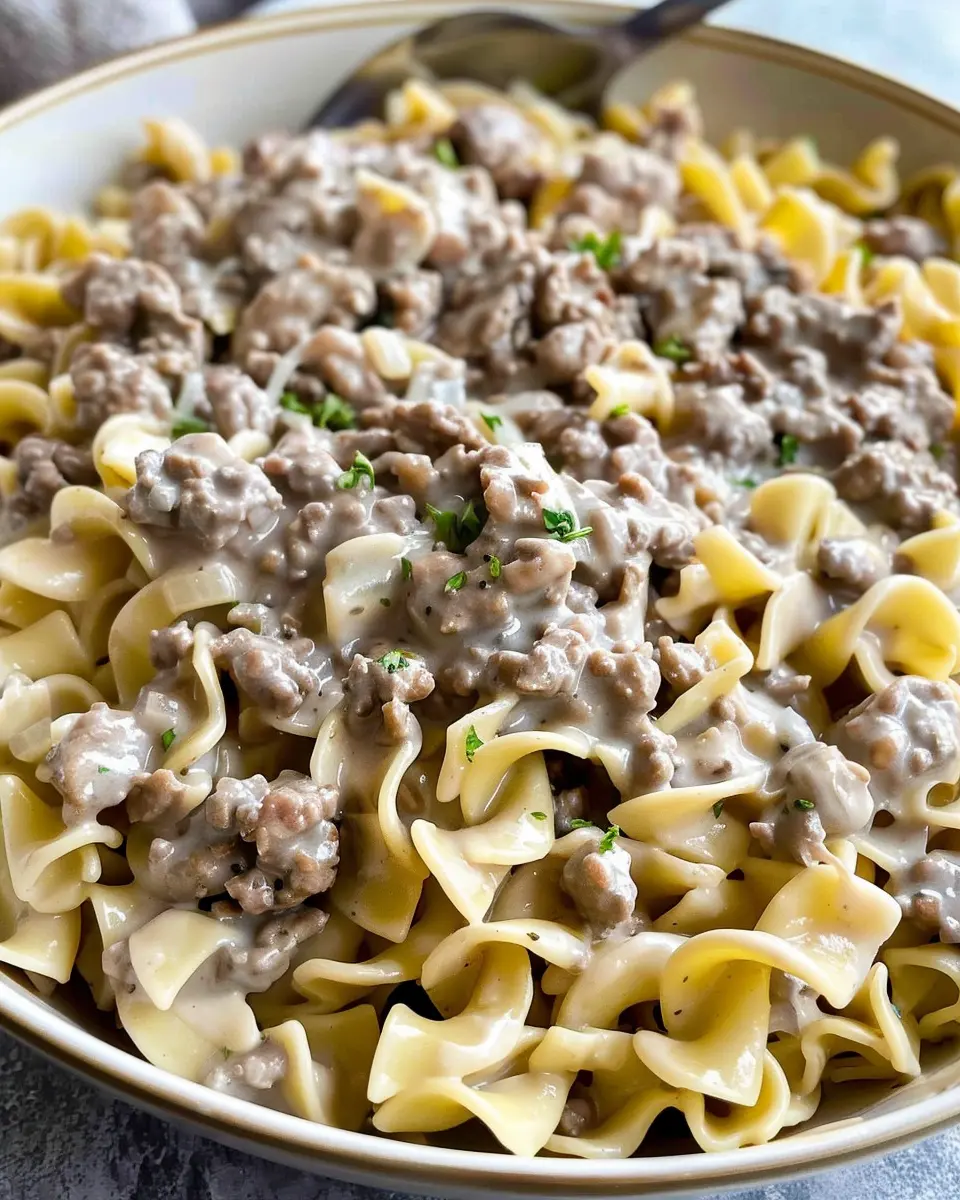 Ground Beef Stroganoff: Easy Comfort Food for Everyone