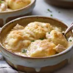 Easy Chicken and Dumplings with Biscuits